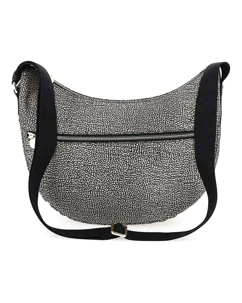 Borbonese Schultertasche - Schwarz Schwarz