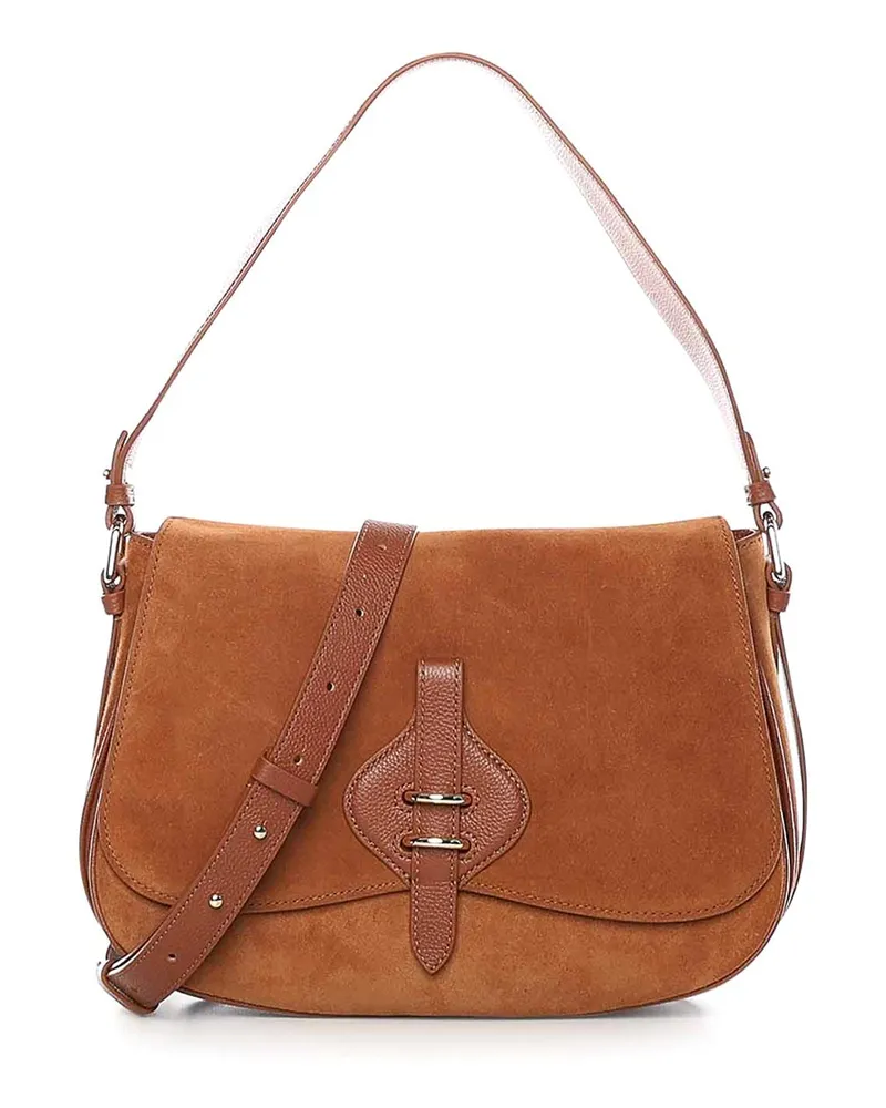 Coccinelle Schultertasche - Beige Beige