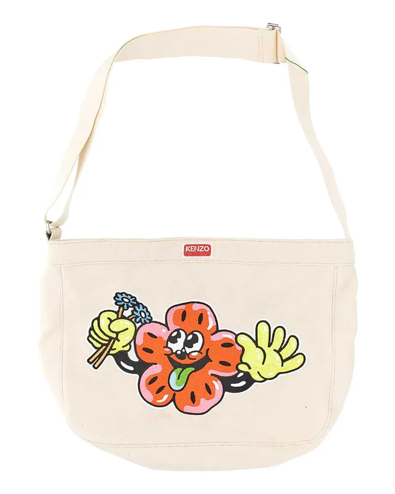 Kenzo Schultertasche - Hellrosa Hellrosa