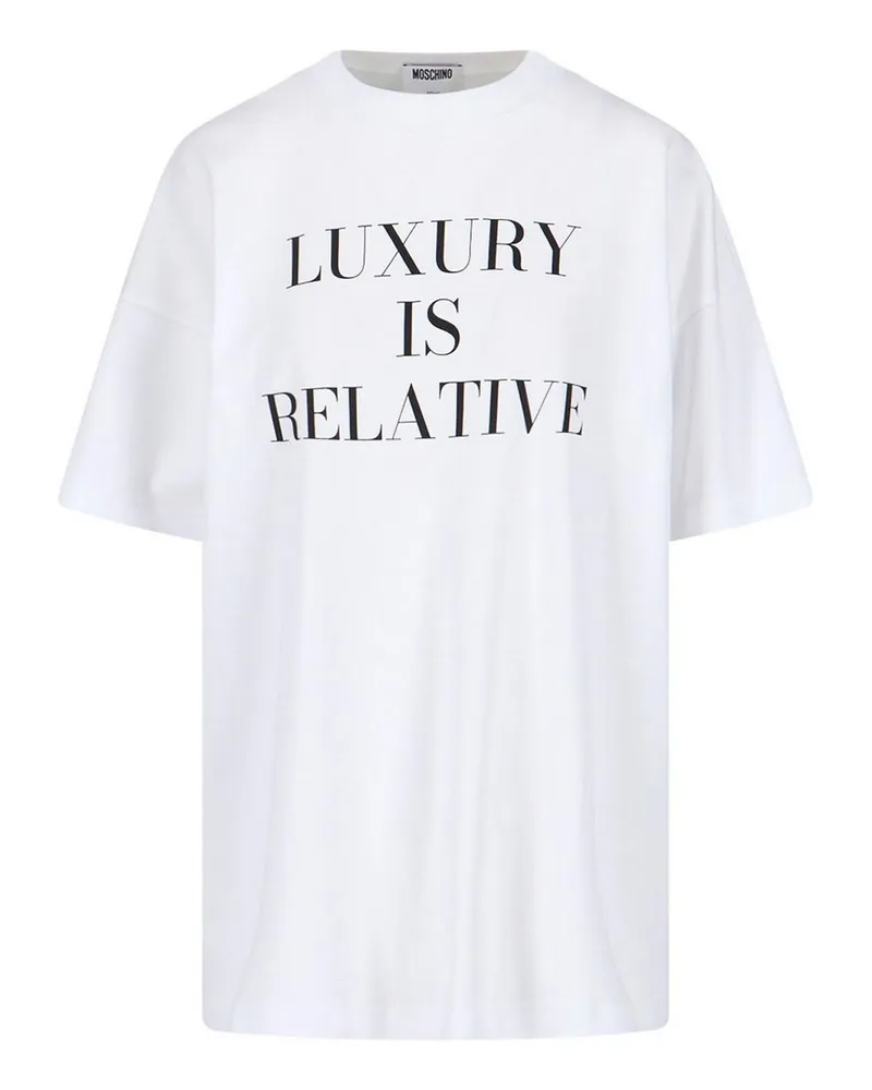 Moschino T-Shirt - Weiß Weiß