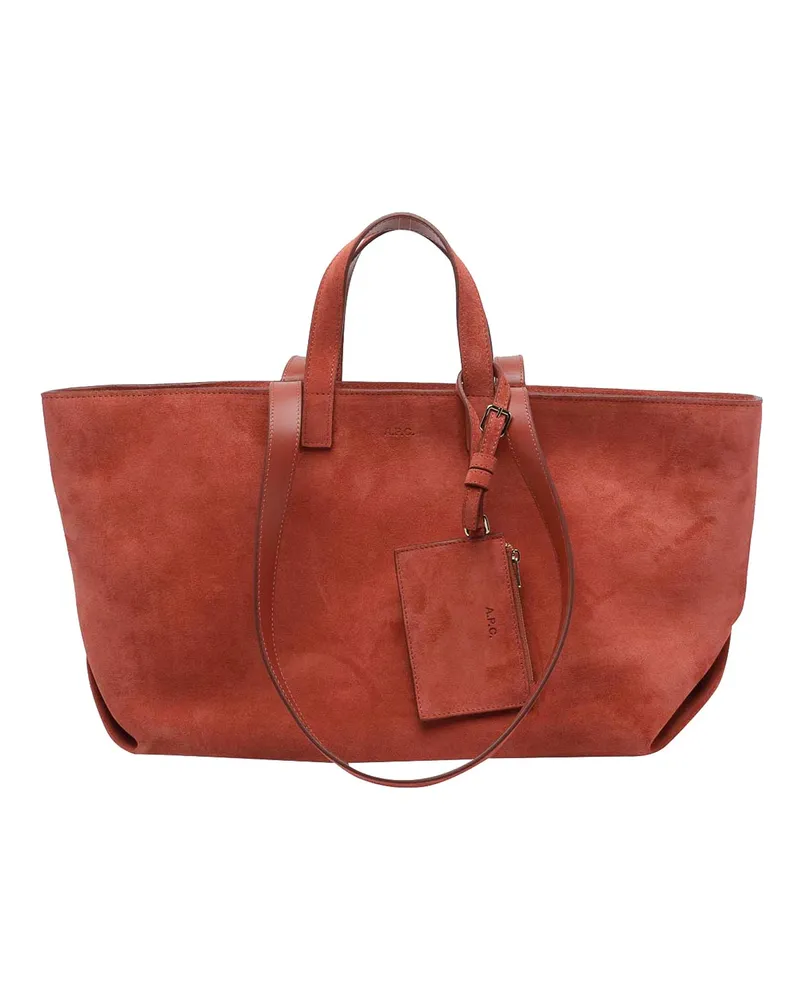 A.P.C. A. P.C. Schultertasche - Rot Rot
