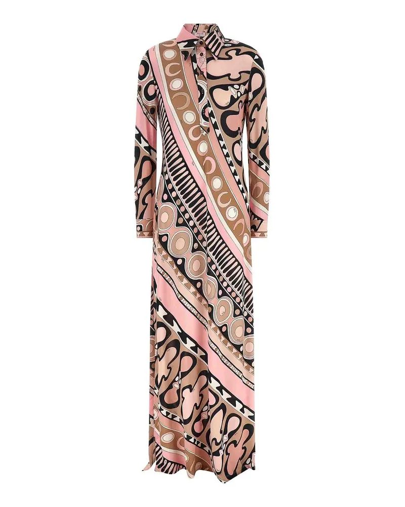 Emilio Pucci Maxikleid - Nude Nude