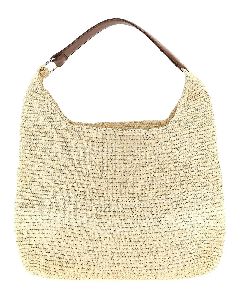 Maison Michel Schultertasche - Braun Braun