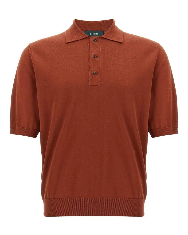 Zanone Poloshirt - Rot Rot