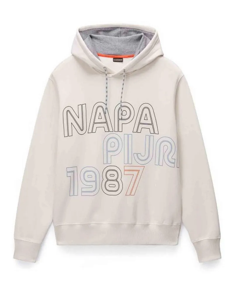 Napapijri Sweatshirt - Weiß Weiß