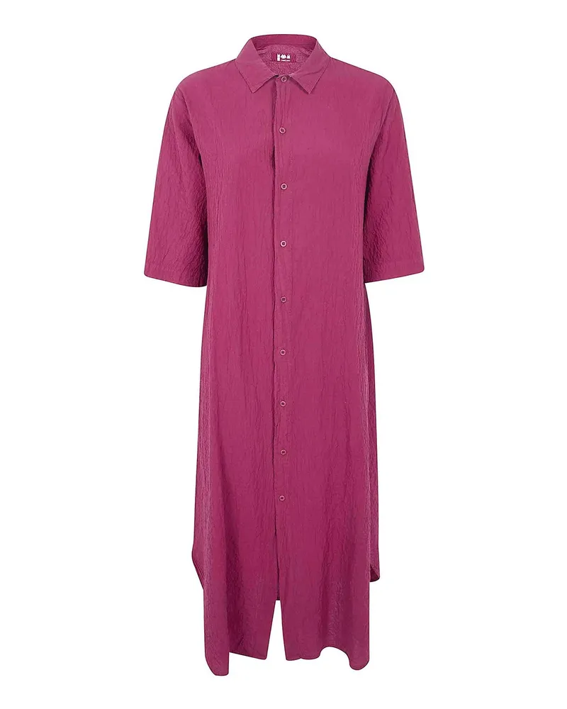 LABO.ART Labo. Art Knielanges Kleid - Rosa Rosa