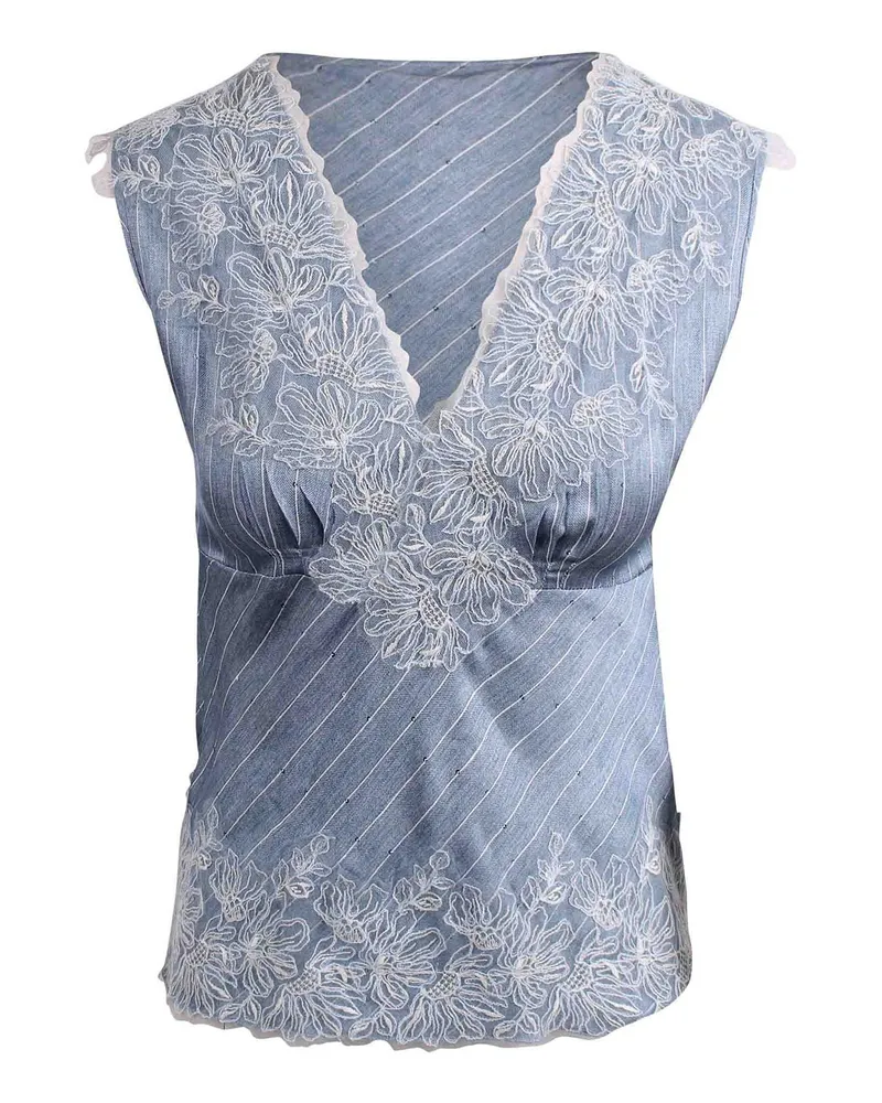 Ermanno Scervino Weste - Blau Blau