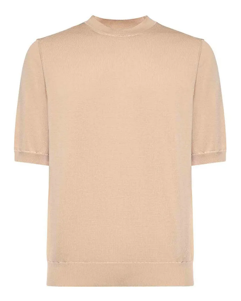 Eleventy Rundhalspullover - Beige Beige
