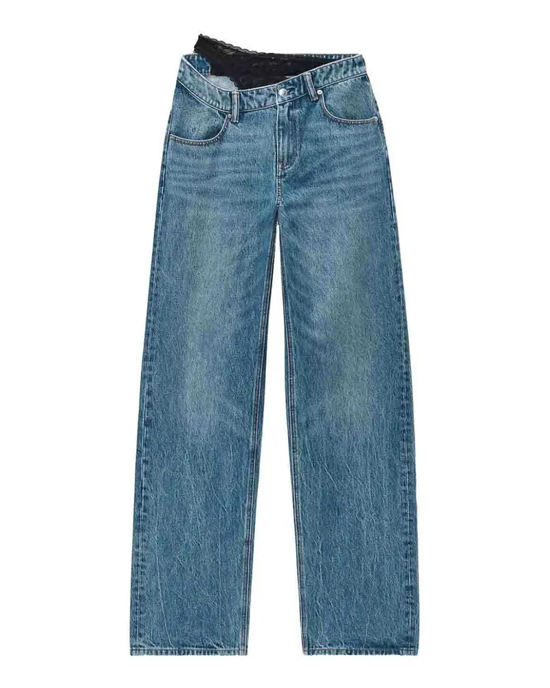 Alexander Wang Straight Leg Jeans - Blau Blau