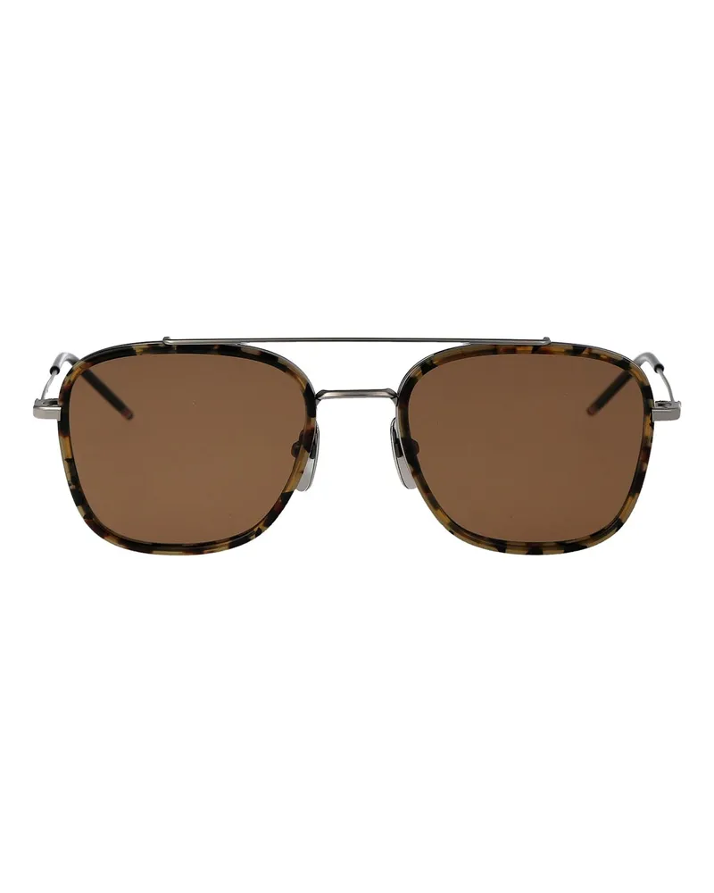Thom Browne Sonnenbrille - Silber Silber