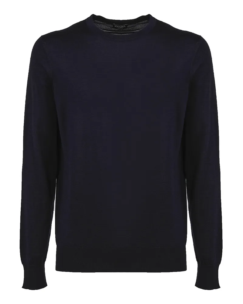 Ermenegildo Zegna Rundhalspullover - Blau Blau