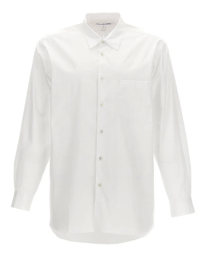 Comme des Garçons Hemd - Weiß Weiß