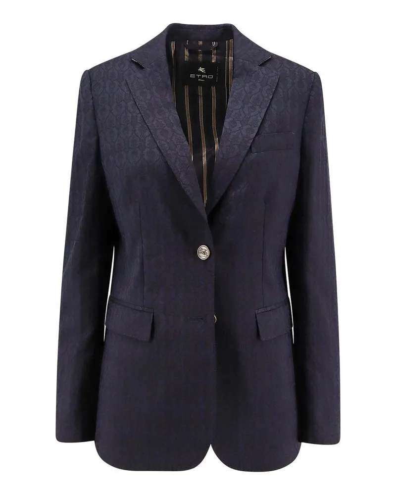 Etro Blazer - Blau Blau