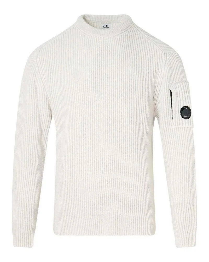 C.P. Company C. P. Company Rundhalspullover - Weiß Weiß