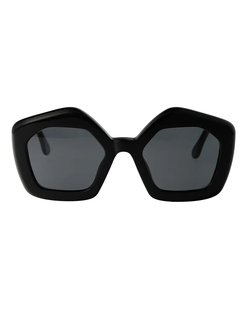 Marni Sonnenbrille - Schwarz Schwarz
