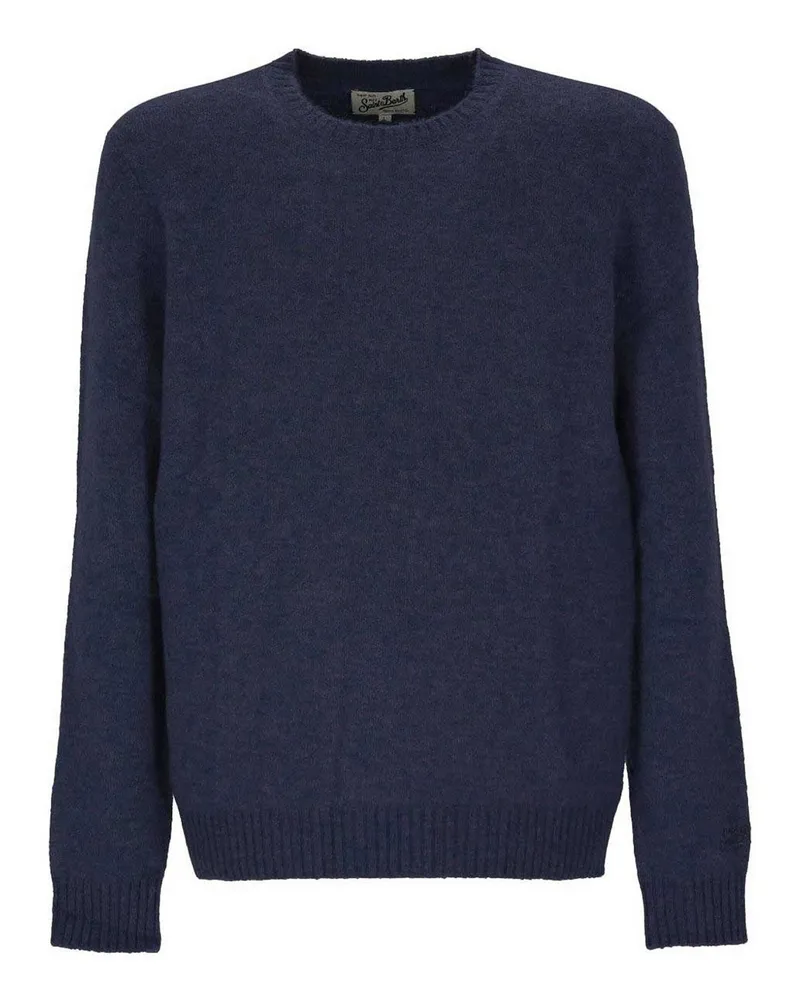 MC2 Saint Barth Rundhalspullover - Blau Blau