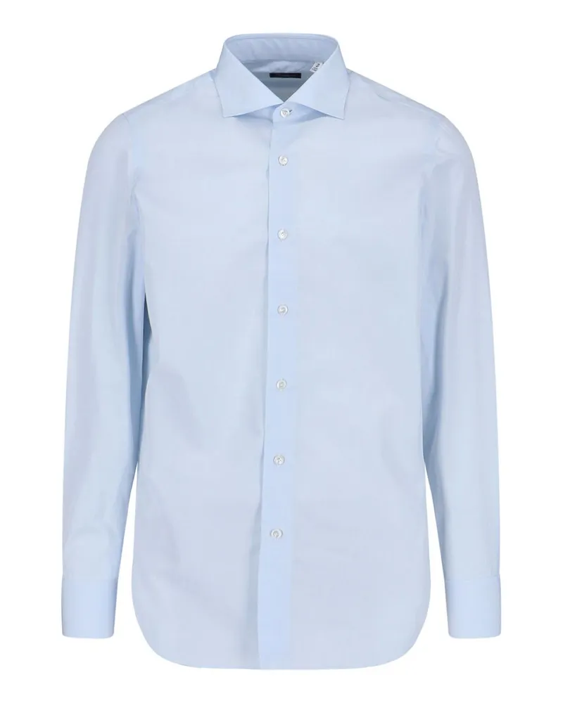 Finamore 1925 Hemd - Blau Blau