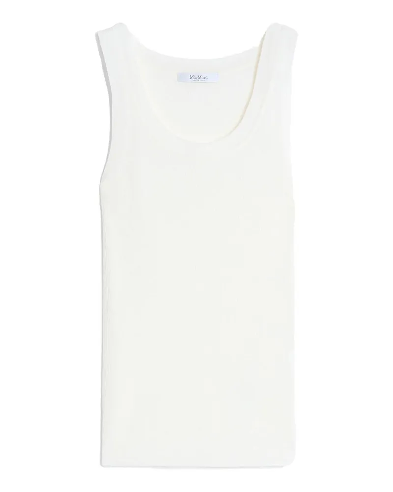 Max Mara Top - Weiß Weiß
