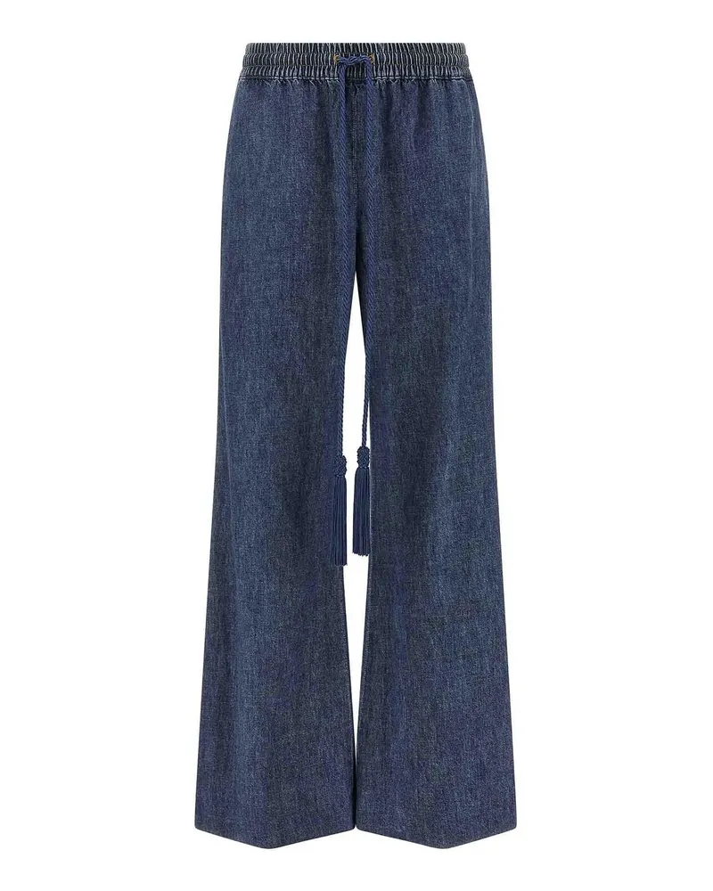 Valentino Garavani Schlagjeans - Blau Blau