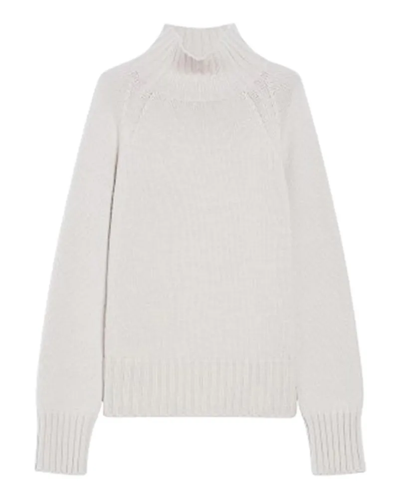 Max Mara Rundhalspullover - Beige Beige