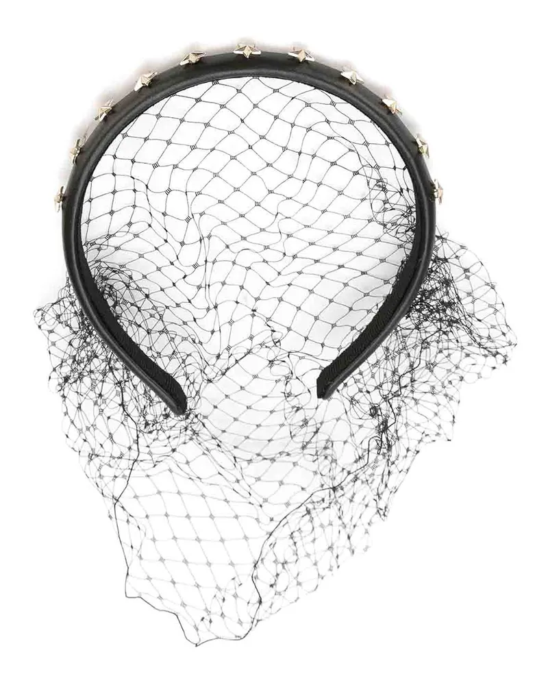 RED Valentino Schwarzes Haarband Schwarz