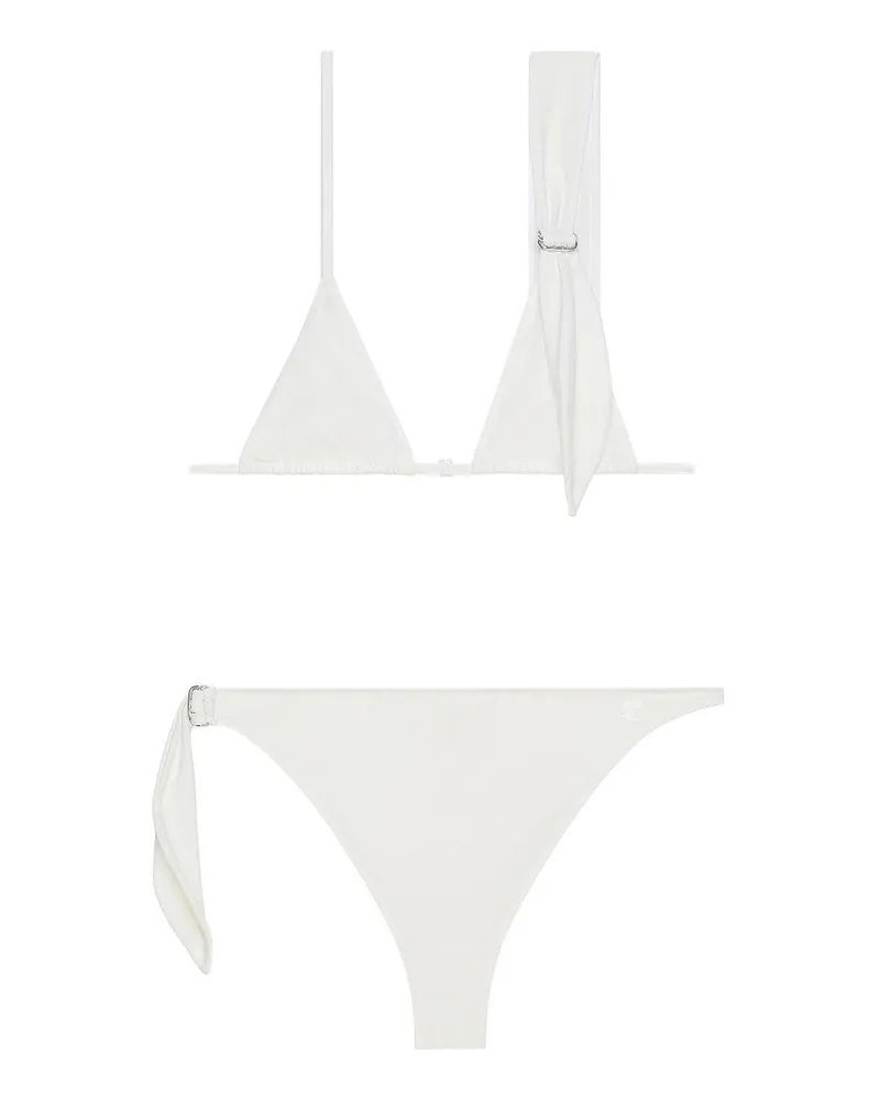 Courrèges Bikini - Weiß Weiß
