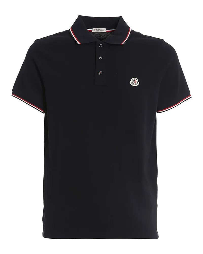 Moncler Poloshirt - Dunkelblau Dunkelblau
