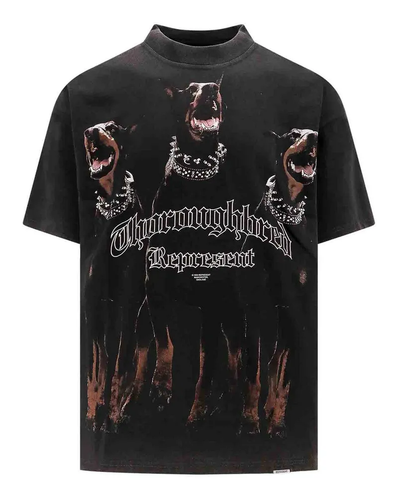 REPRESENT T-Shirt - Schwarz Schwarz
