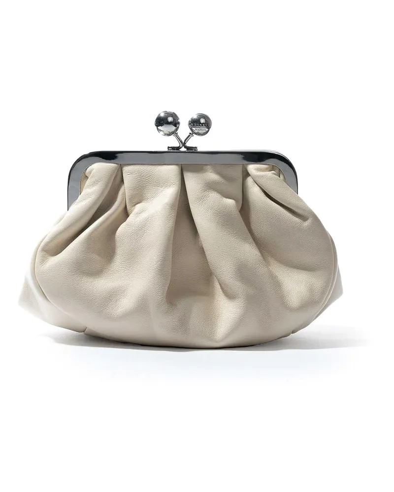 Max Mara Clutch - Weiß Weiß