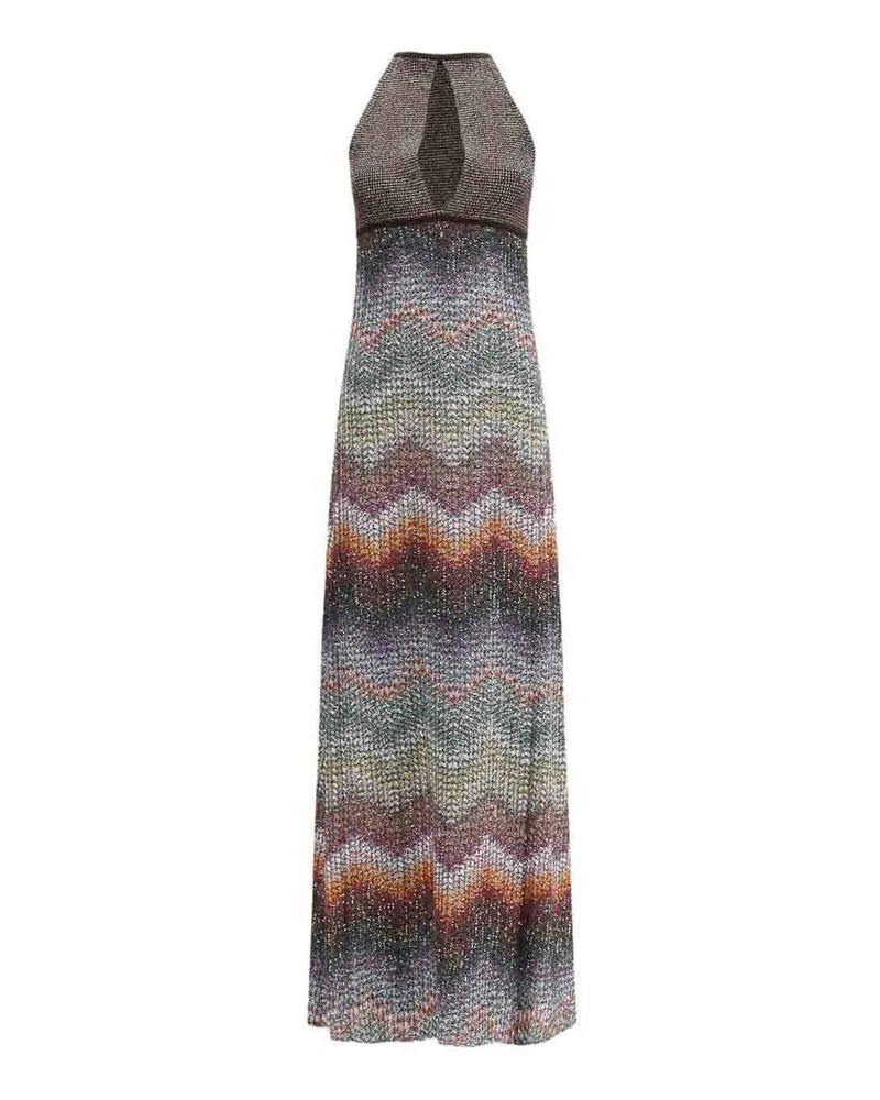 Missoni Knielanges Kleid - Bunt Bunt