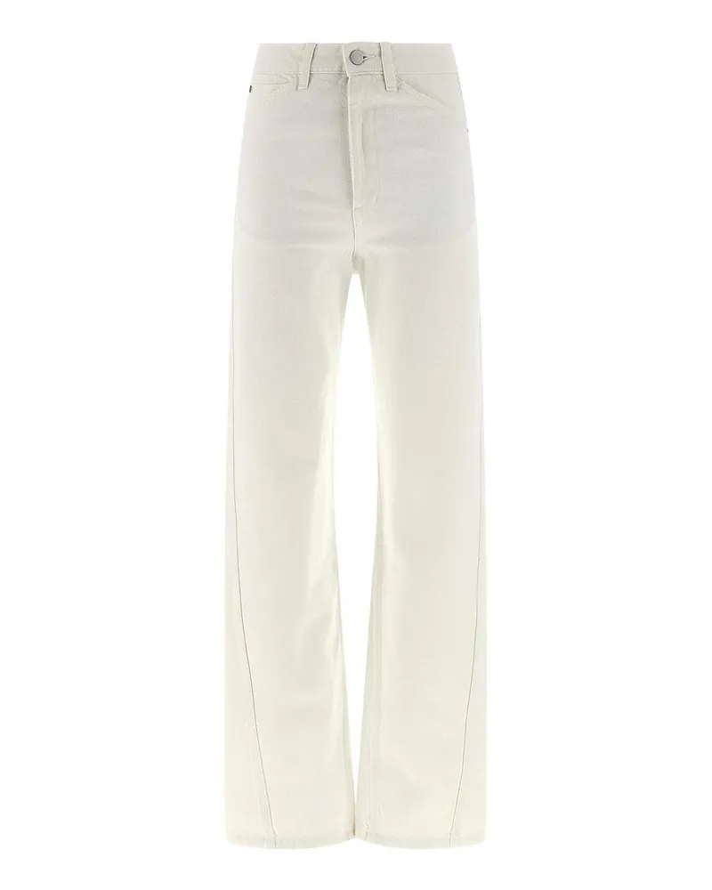 Christophe Lemaire Casual Hose - Weiß Weiß