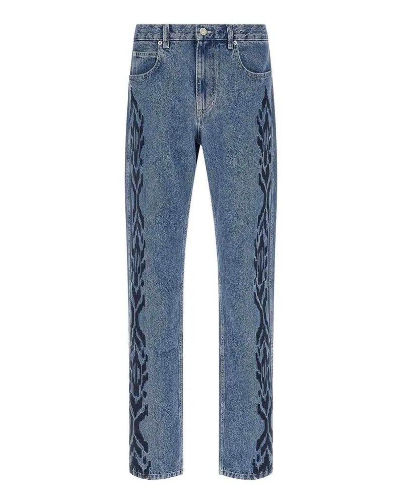 Isabel Marant Straight Leg Jeans - Blau Blau