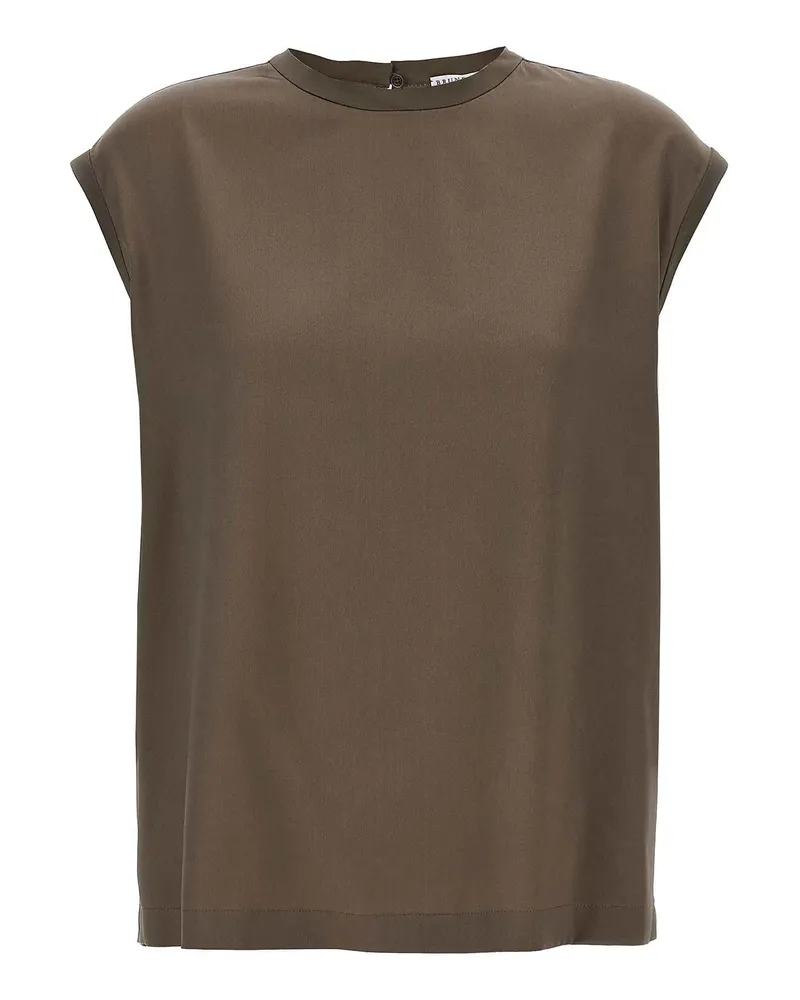 Brunello Cucinelli T-Shirt - Braun Braun
