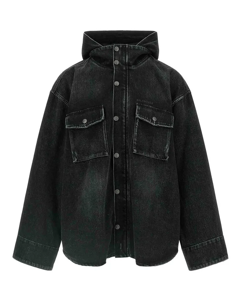 Balenciaga Casualjacke - Schwarz Schwarz