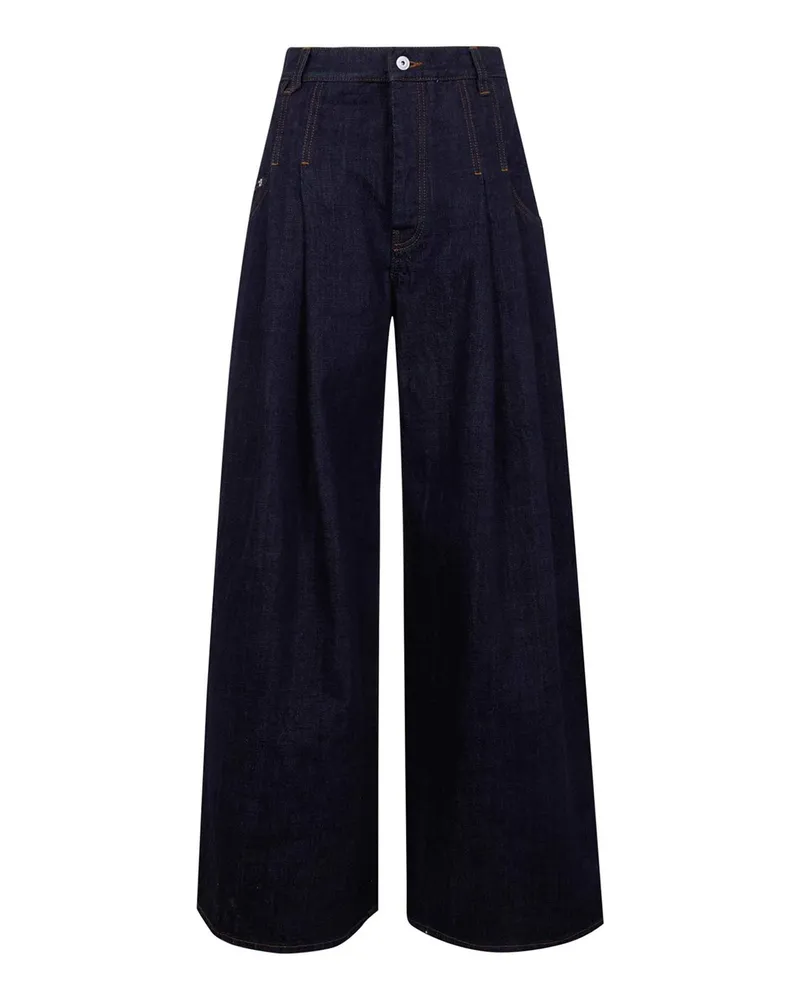 Jacquemus Schlagjeans - Blau Blau