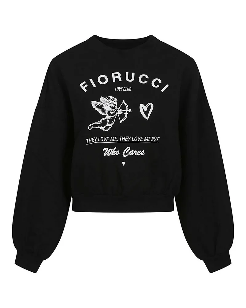 Fiorucci Sweatshirt - Schwarz Schwarz