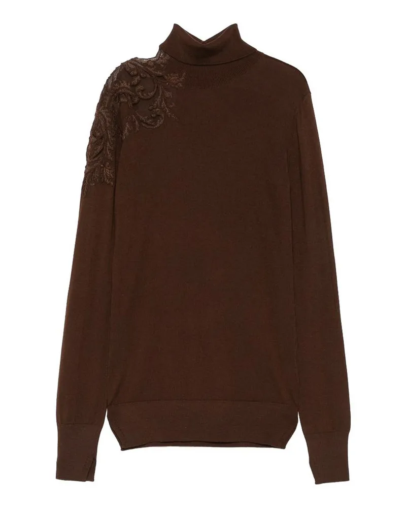 Ermanno Scervino Rollkragenpullover - Braun Braun
