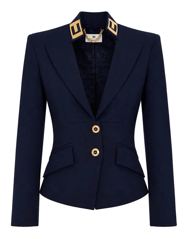 Elisabetta Franchi Blazer - Dunkelblau Dunkelblau