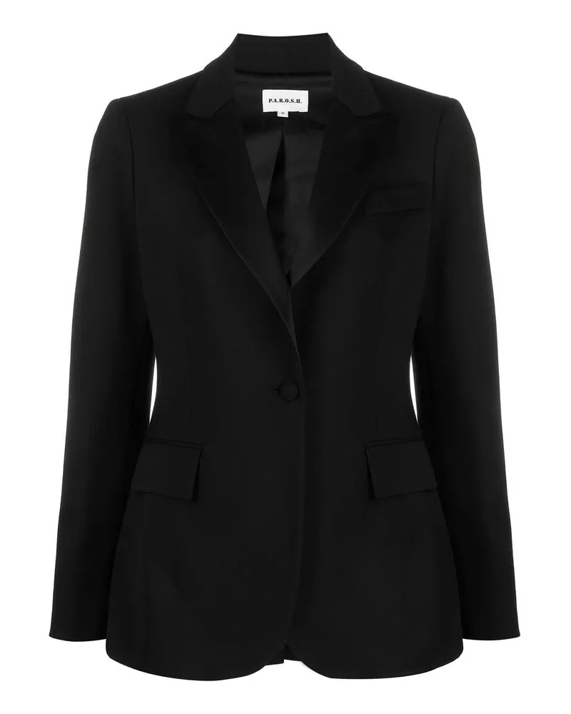 P.A.R.O.S.H. P. A.R. O.S. H. Casualjacke - Schwarz Schwarz