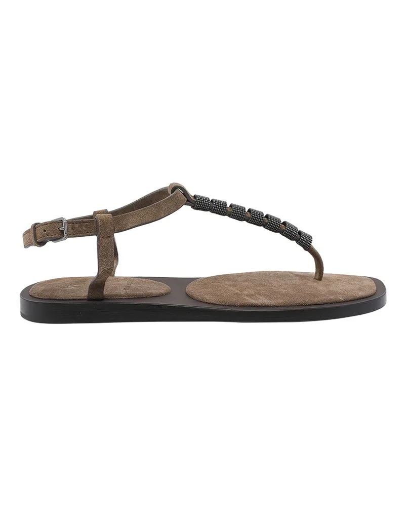 Brunello Cucinelli Sandalen - Braun Braun