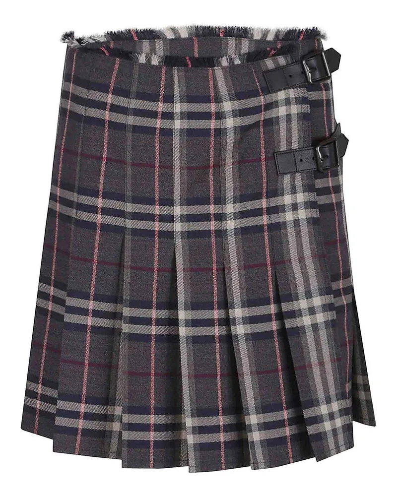 Burberry Midirock - Schwarz Schwarz