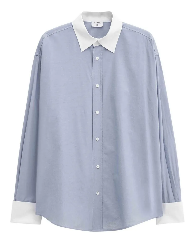 Filippa K Hemd - Grau Grau