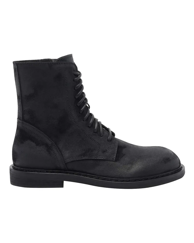 Ann Demeulemeester Stiefeletten - Schwarz Schwarz