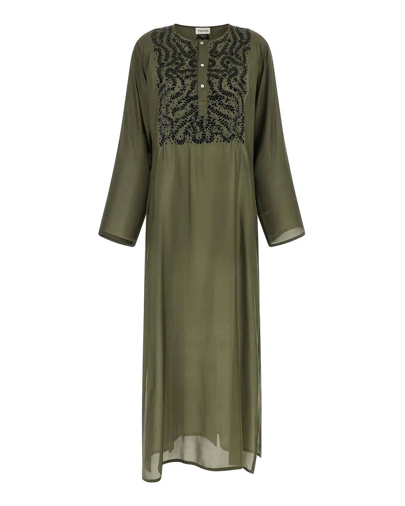 P.A.R.O.S.H. P. A.R. O.S. H. Knielanges Kleid - Grün Grün