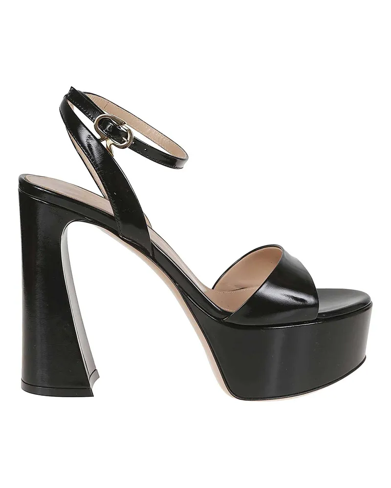 Gianvito Rossi Sandalen - Schwarz Schwarz