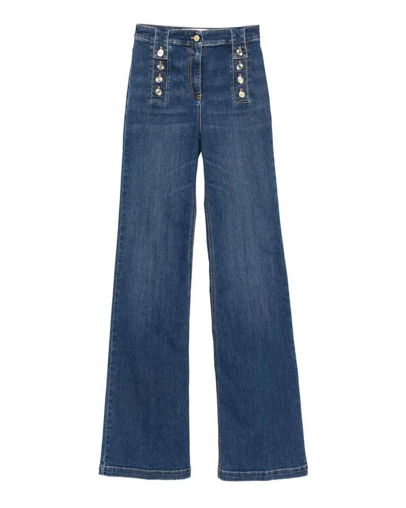 Elisabetta Franchi Bootcut Jeans - Blau Blau