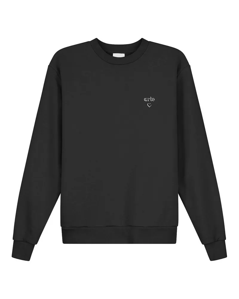 Essentiel Rundhalspullover - Schwarz Schwarz