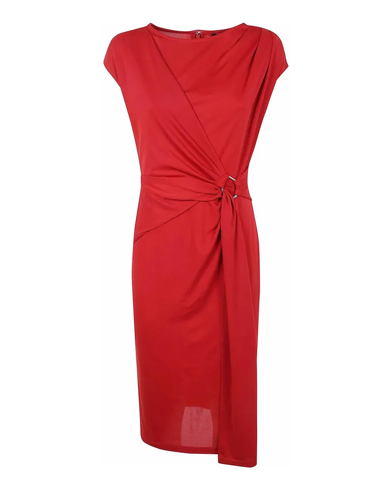 Ralph Lauren Knielanges Kleid - Rot Rot