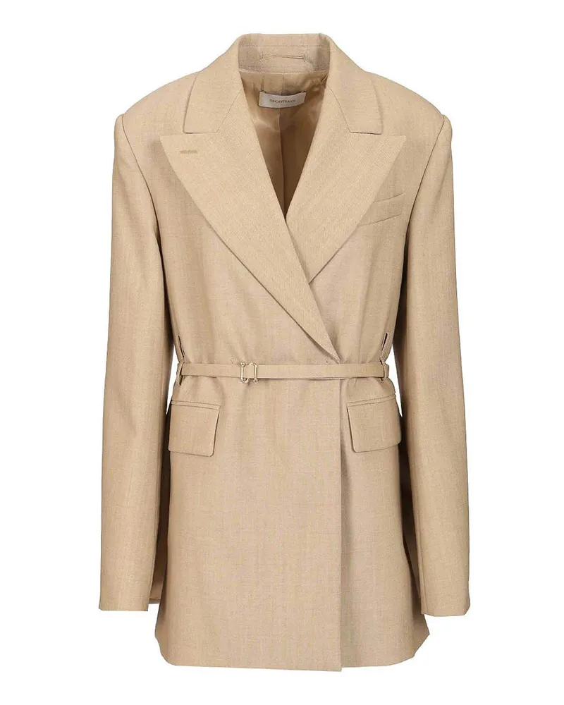 SPORTMAX Blazer - Beige Beige