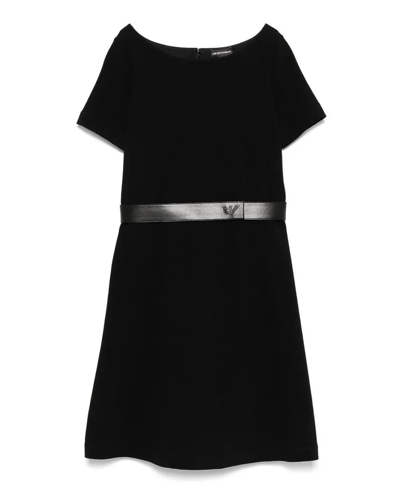 Emporio Armani Kurzes Kleid - Schwarz Schwarz